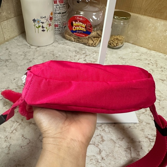 Kipling Alys Waistpack or Belt Bag in Confetti Pink Color, New with Tag - Picture 8 of 11